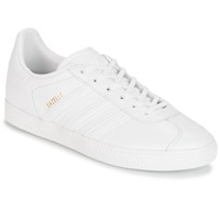 鞋子 儿童 球鞋基本款 Adidas Originals 阿迪达斯三叶草 GAZELLE J 白色
