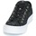 鞋子 女士 球鞋基本款 Converse 匡威 CHUCK TAYLOR ALL STAR SHIMMER SUEDE OX BLACK/BLACK/WHITE 黑色 / 白色