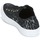 鞋子 女士 球鞋基本款 Converse 匡威 CHUCK TAYLOR ALL STAR SHIMMER SUEDE OX BLACK/BLACK/WHITE 黑色 / 白色