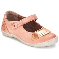 鞋子 女孩 平底鞋 Kickers CALYPSO 珊瑚色
