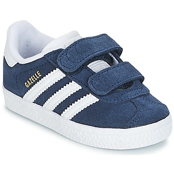 鞋子 儿童 球鞋基本款 Adidas Originals 阿迪达斯三叶草 GAZELLE CF I 海蓝色