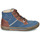 鞋子 男孩 短筒靴 Catimini RUMEX 蓝色 / 棕色