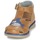 鞋子 男孩 凉鞋 Citrouille et Compagnie ISKILANDRO 棕色 / 蓝色
