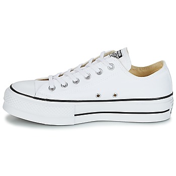 Converse 匡威 Chuck Taylor All Star Lift Clean Ox Core Canvas 白色