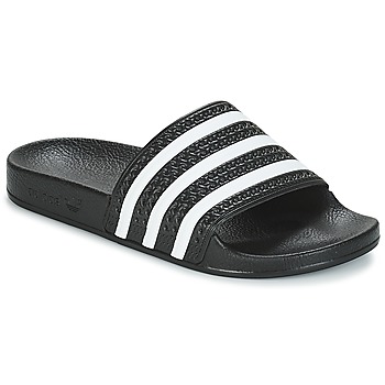 鞋子 拖鞋 Adidas Originals 阿迪达斯三叶草 ADILETTE 黑色 / 白色