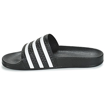Adidas Originals 阿迪达斯三叶草 ADILETTE 黑色 / 白色