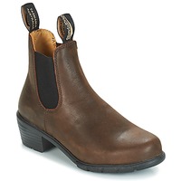 鞋子 女士 短筒靴 Blundstone WOMEN'S HEEL CHELSEA BOOT 1673 棕色