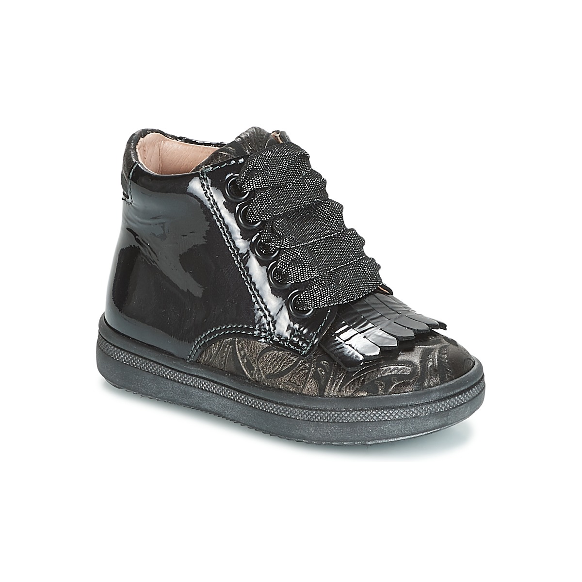 鞋子 女孩 高帮鞋 Acebo's DOLAGIRI 黑色 / 银灰色