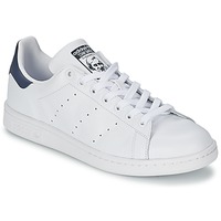 鞋子 球鞋基本款 Adidas Originals 阿迪达斯三叶草 STAN SMITH 白色 / 蓝色