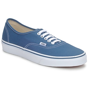 鞋子 球鞋基本款 Vans 范斯 AUTHENTIC 蓝色
