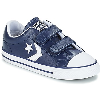 鞋子 儿童 球鞋基本款 Converse 匡威 STAR PLAYER EV V OX 海军蓝 / 白色