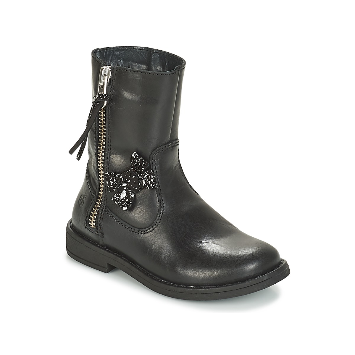 鞋子 女孩 短筒靴 Citrouille et Compagnie JARINDA 黑色