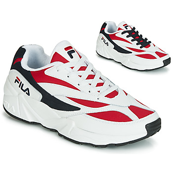 鞋子 男士 球鞋基本款 Fila VENOM LOW 白色 / 红色